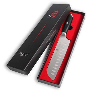 TUO Santoku Knife - 7 Inch Japanese Chef Knife