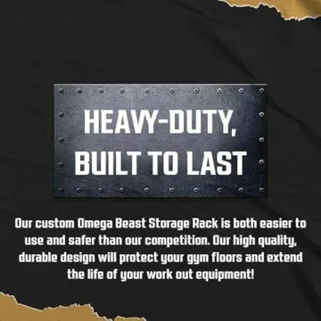 IRON AMERICAN USA Omega Heavy-Duty Gym Storage Rack