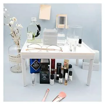 Elegant Desktop Storage Rack Organizer for Home or Office