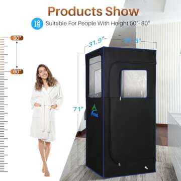 Effortless Relaxation with TOREAD Portable Sauna at Home