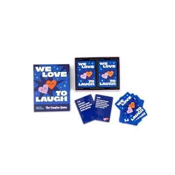 We Love to Laugh [A Couples Game, Hilarious Relationship Card Game, Date Night, Anniversaries, Game Night, Valentine’s Day Gift Idea, Don’t Laugh Couples Edition, Try Not to Laugh Game]