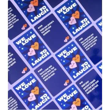 We Love to Laugh [A Couples Game, Hilarious Relationship Card Game, Date Night, Anniversaries, Game Night, Valentine’s Day Gift Idea, Don’t Laugh Couples Edition, Try Not to Laugh Game]