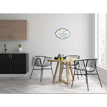 Creative Co-Op When Life Gives You Lemons Make Something Sweet Metal Wall Décor