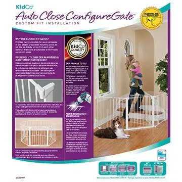 KidCo G3010 Configure Gate 80 inch, White
