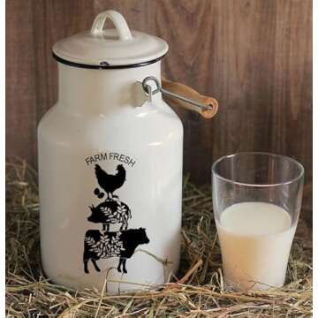 DGAGA Self Adhesive Silk Screen Printing Stencil Mesh Stencils Farmhouse Kitchen Theme Reusable Silk Screen Stencils for DIY Coffee bar bakery signs, Fabric,Home Decor, Crafts Chalks, Chalk Paste