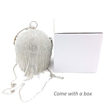 Elegant Rhinestone Clutch for Weddings and Prom