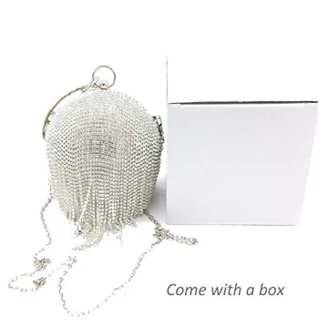 Elegant Rhinestone Clutch for Weddings and Prom