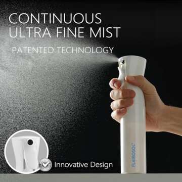 FLAIROSOL - The Original Plant Mister Spray Bottle, 300ML Fine Mist for Gardening & Cleaning