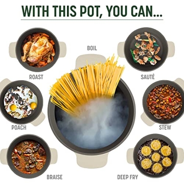 Goodful Nonstick Dutch Oven Versatile Dishwasher Safe Cookware