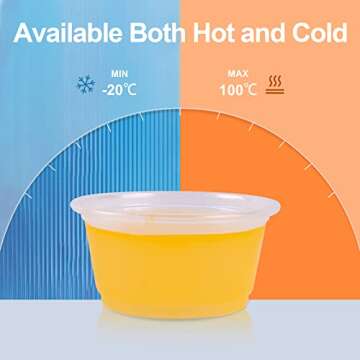 TashiBox 1 oz Disposable Mini Portion Cups 200 Count