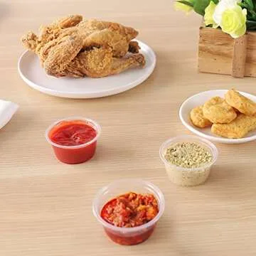 TashiBox 1 oz Disposable Mini Portion Cups 200 Count