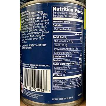 Progresso Tomato Basil Soup 19oz Can Pack of 18 - Delicious & Convenient