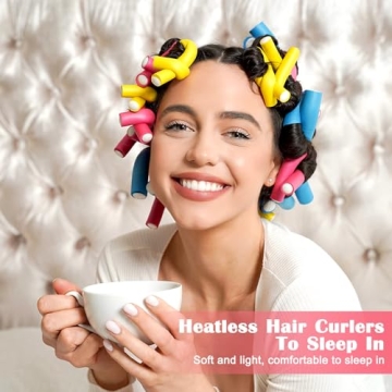 AIDUCHO Heatless Hair Curlers 42PCS Flexible & Soft