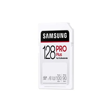 Samsung PRO Plus 128GB SD Card for 4K Video & Photos