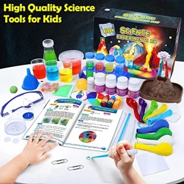 UNGLINGA 60+ Science Experiments Kit for Kids