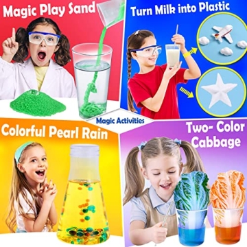 UNGLINGA 60+ Science Experiments Kit for Kids