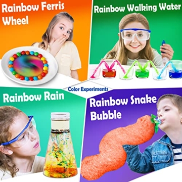 UNGLINGA 60+ Science Experiments Kit for Kids