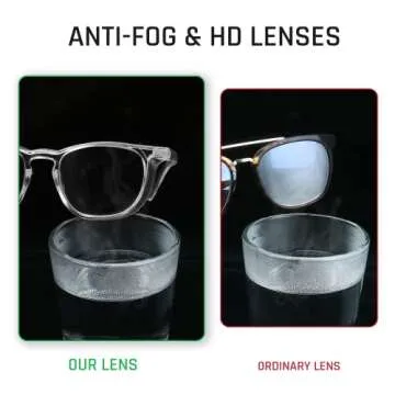 Stylish Anti-Fog Safety Glasses for All Occasions