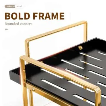 Stylish 2 Tier Bathroom Organizer for Efficient Storage