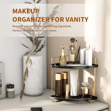 Stylish 2 Tier Bathroom Organizer for Efficient Storage