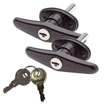 Bauer T-Handle Lock Set Includes Clockwise and Counterclockwise Options