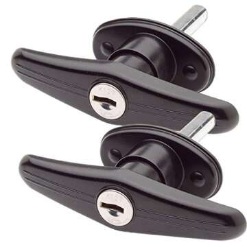 Bauer T-Handle Lock Set Includes Clockwise and Counterclockwise Options