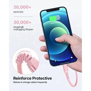 Aioneus 6ft iPhone Charger Cable for Fast Charging
