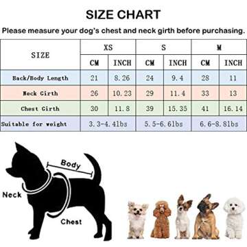 Leopard Print Faux Fur Dog Coat Pet Warm Sweater for Small Dogs Puppy Chihuahua (M)