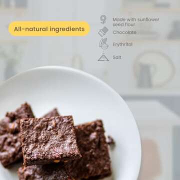 Good Dee's Chocolate Brownie Mix | Keto Baking Mix | Sugar-Free, Gluten-Free, Grain-Free, Nut-Free, Soy-Free & Low Carb Baking Mix | Diabetic, Atkins & WW Friendly (Pack of 1)