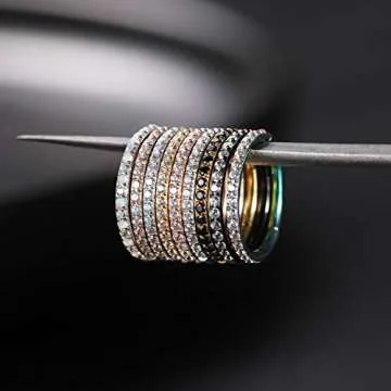 Gagabody Septum Ring 20 Gauge Gold Hoop Nose Piercing Jewelry