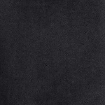 HomePop Home Decor | Upholstered Tufted Velvet Ottoman Bench | Ottoman Bench for Living Room & Bedroom, Dark Black