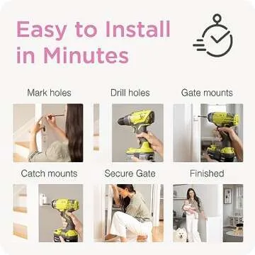 Retractable Baby Gate Perma Child Safety 33" Tall x 71” Wide, Mesh, for Stairs, Doorways, Dogs, Pets, Indoor, Outdoor, One-Handed Operation, Locking, Easy Install, Hardware Mount, Brown