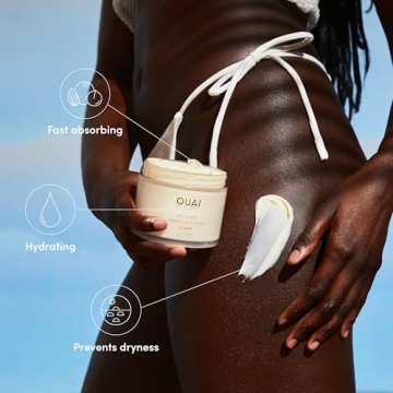 OUAI Hydrating Body Cream with Cupuaçu Butter Coconut Oil