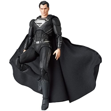 Medicom Zack Snyder’s Justice League: Superman MAFEX Action Figure - Detailed with Accessories