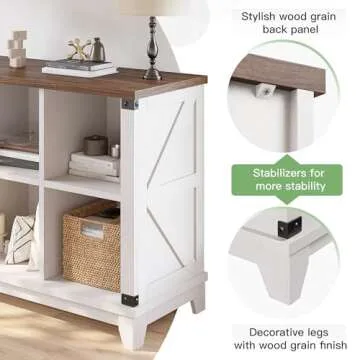 EnHomee 8 Cube Storage Organizer for Stylish Home Storage