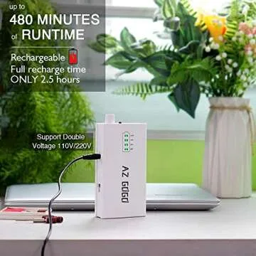 2-in-1 Brushless Nail Drill for Professionals - Portable 80W