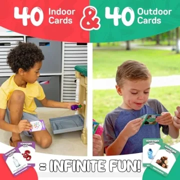 GOTROVO Active Kids Scavenger Hunt Game for Ages 4-8