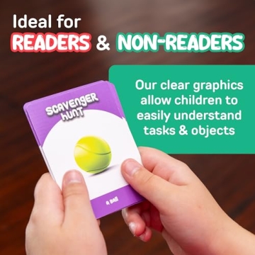 GOTROVO Active Kids Scavenger Hunt Game for Ages 4-8