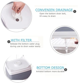 MontNorth Collapsible Basin Bucket Set of 2