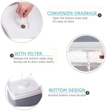 MontNorth Collapsible Basin Bucket Set of 2