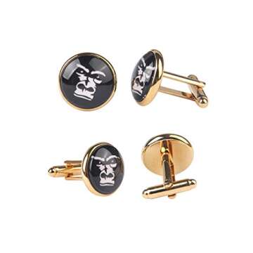 World Map Cufflinks for Men: Elegant Gift for Any Occasion