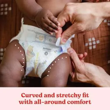 Huggies Newborn Diapers, Little Snugglers Newborn Diapers, Size Newborn (up to 10 lbs), 144 Count