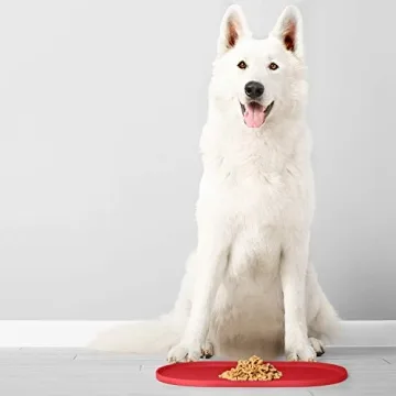 DogBuddy Waterproof Nonslip Dog Bowl Mat for Easy Cleanup