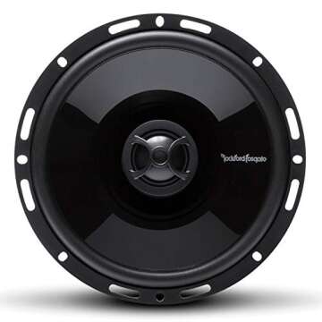 Rockford Fosgate P1650 Punch 6.5" Coaxial Speakers for Cars