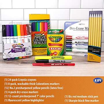 EPI Essential School Supply Kit for Fourth and Fifth Grade Students