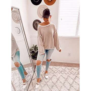 Soft Oversized Women's Sweater - Comfortable & Stylish Tunics