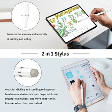 Rechargeable Active Stylus Digital Pen Fine Point Touch Screen
