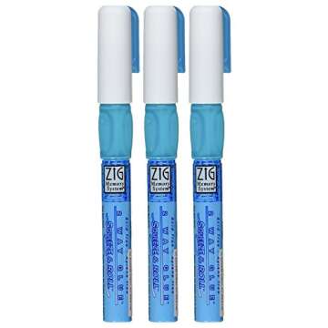 3-Pack Zig Memory System Crafting Glue Pen for All Projects