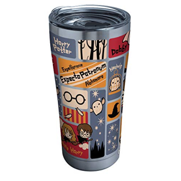 Tervis Harry Potter Charms Tiles Triple Walled Insulated Tumbler Travel Cup Keeps Drinks Cold & Hot,...