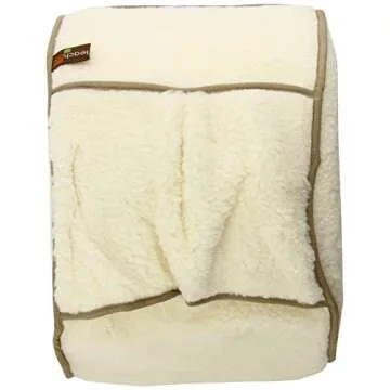 Leachco Rock N Soft Cushioned Nursing Stool, Ivory